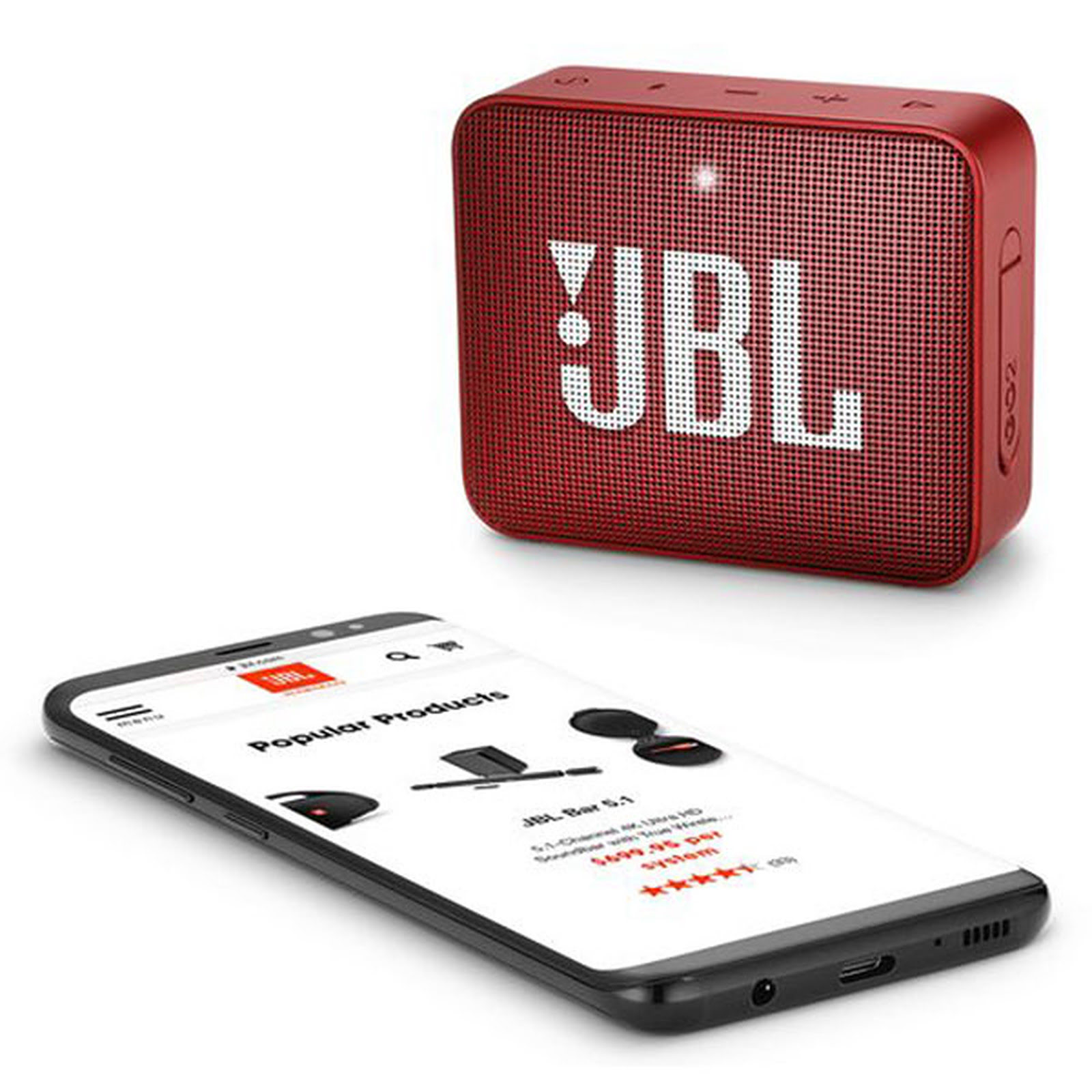 JBL 1HP GO 2 Red - Enceinte PC JBL - Cybertek.fr - 1