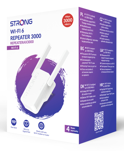 Strong REPEATERAX3000 - Wifi 6 AX3000 - Blanc  - Cybertek.fr - 5