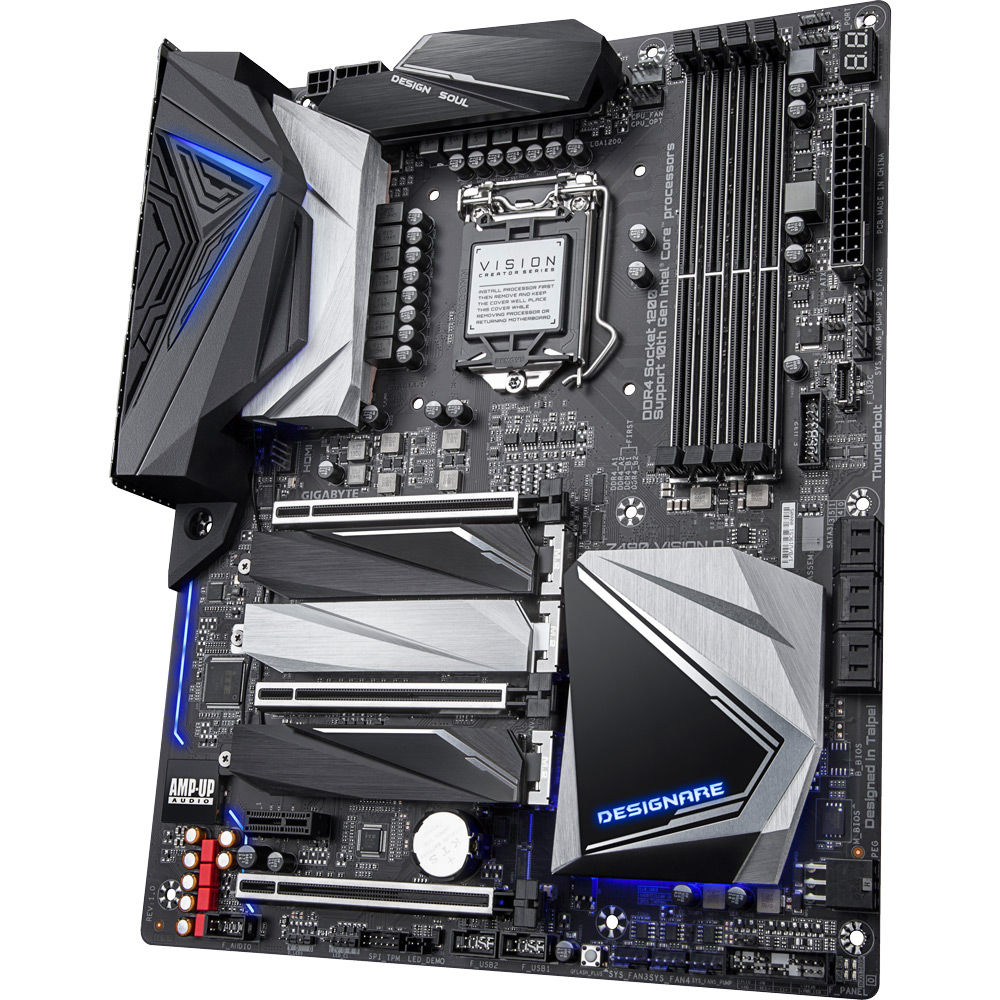 Gigabyte Z490 VISION D ATX  - Carte mère Gigabyte - Cybertek.fr - 2