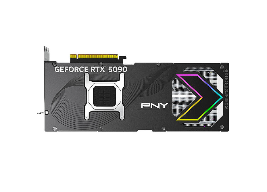 PNY RTX 5090 32GB ARGB Overclocked Triple Fan - Carte graphique - 6