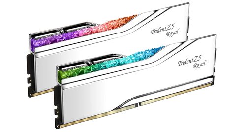 G.Skill Trident Z5 Royal Argent 32Go (2x16Go) DDR5 6400MHz - Mémoire PC G.Skill sur Cybertek.fr - 4