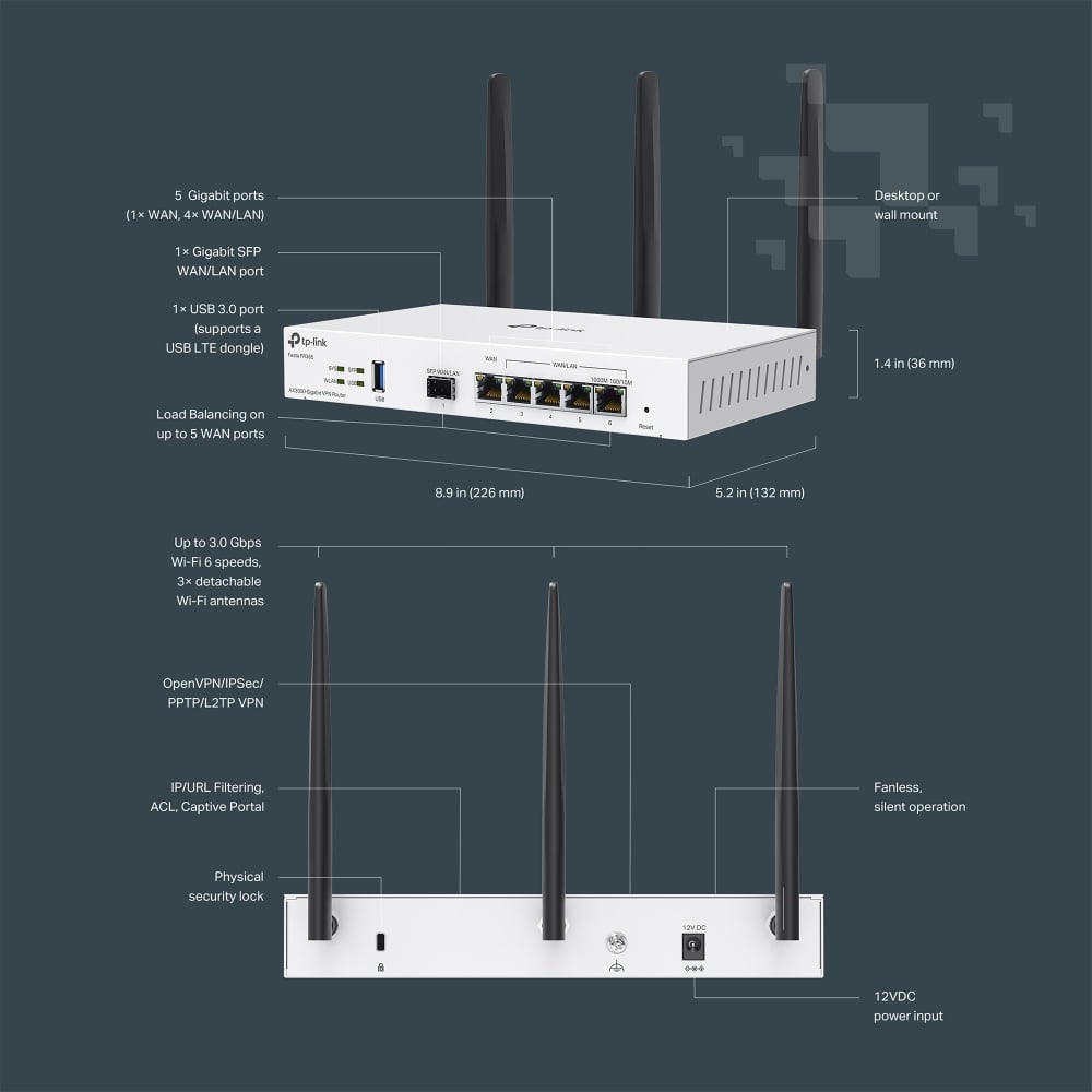 TP-Link Festa FR365 - Routeur TP-Link - Cybertek.fr - 7