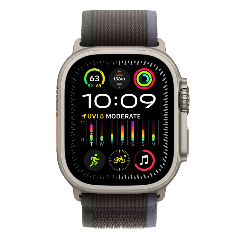 Apple Watch Ultra 2 GPS/Cellular Naturel Case BLK/BL S/M (MRF53NF/A) - Achat / Vente Objet connecté / Domotique sur Cybertek.fr - 1