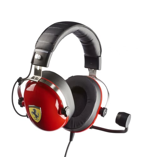 ThrustMaster FERRARI T Stereo Rouge - Micro-casque - Cybertek.fr - 2