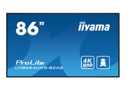 Iiyama ProLite LH8664UHS-B2AG (LH8664UHS-B2AG) - Achat / Vente Affichage dynamique sur Cybertek.fr - 1