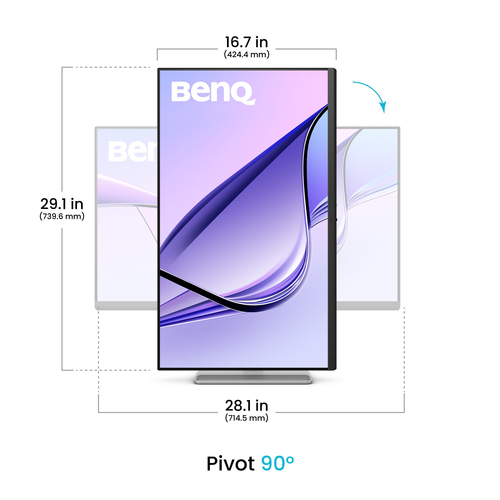 BenQ 32"  9H.LMXLB.QBE - Ecran PC BenQ - Cybertek.fr - 3