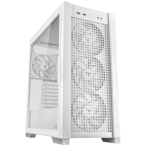 Asus TUF Gaming GT302 White Blanc - Boîtier PC Asus - Cybertek.fr - 9