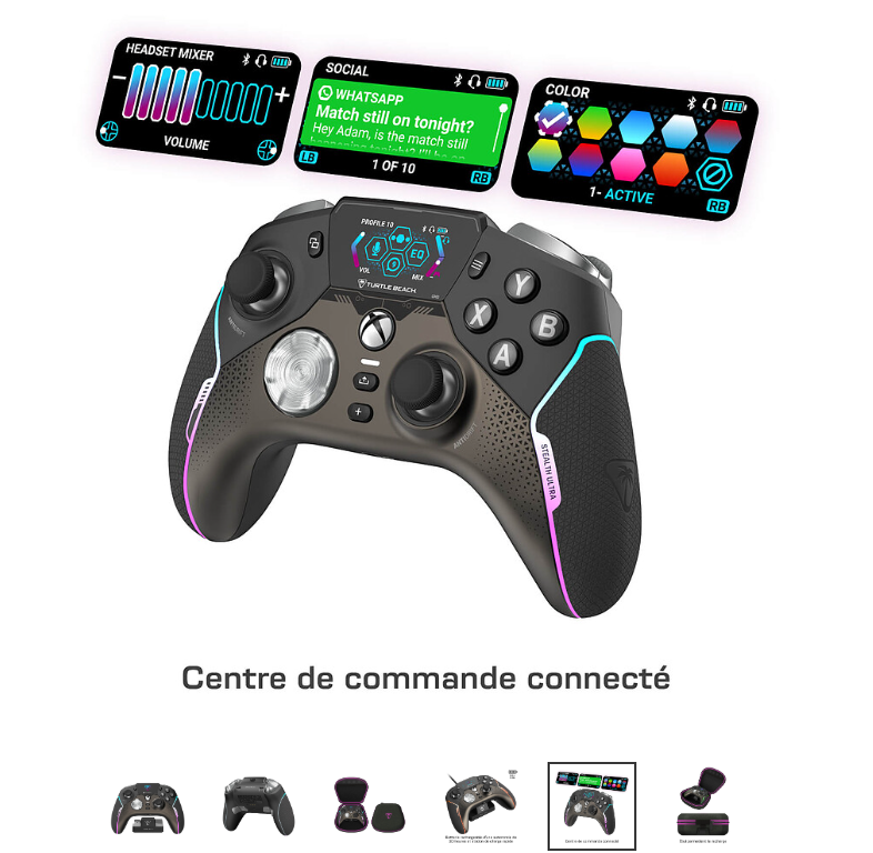 Turtle Beach Stealth Ultra/Android/PC/XBOX/Bluetooth/USB/Noir - Périphérique de jeu - 4