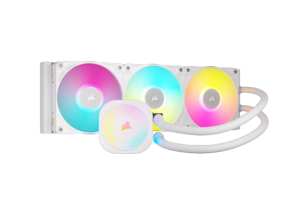 Corsair iCUE LINK TITAN - 360 RX RGB AIO/360mm - Blanc - Watercooling - 0