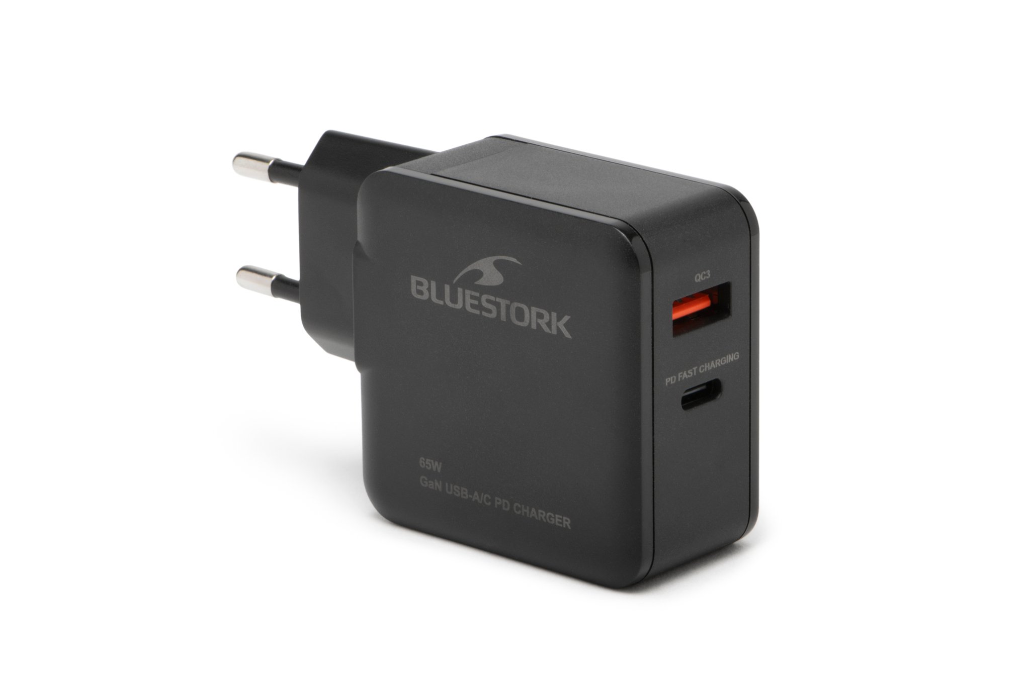 GAN TECH 65W - USB-C/A - Noir - Accessoire PC portable Bluestork - 4