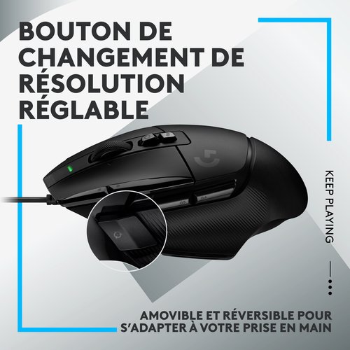 Logitech G502 X BLACK - Souris PC Logitech - Cybertek.fr - 13