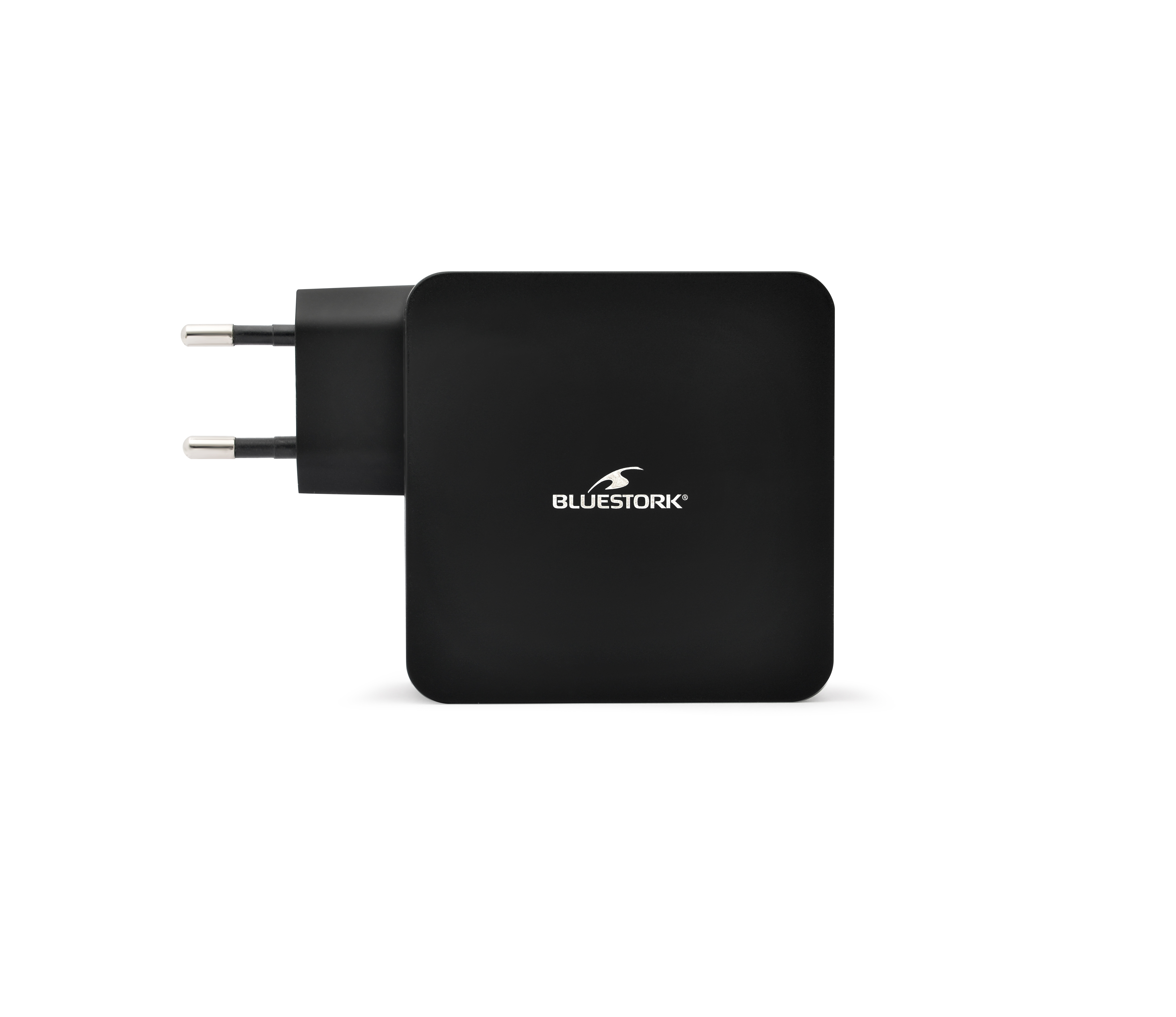 Bluestork Chargeur secteur vers USB et USB-C - 65W - Noir (NB-PW-65-C) - Achat / Vente Accessoire alimentation sur Cybertek.fr - 1