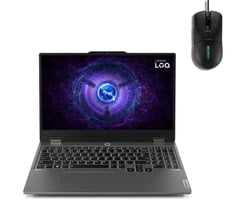 PC portable Lenovo LOQ 15IAX9 - 15.6" FHD 144Hz i5-12450HX 4060 (8Go 105W) 24Go 512Go W11 + Souris Gaming Cybertek