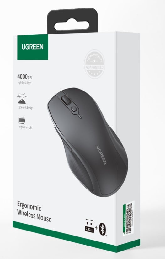 UGREEN MU101 Ergonomic - Souris PC UGREEN - Cybertek.fr - 1