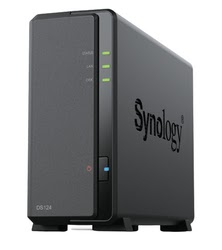 Serveur NAS Synology DiskStation DS124 - 1 Baie  Cybertek