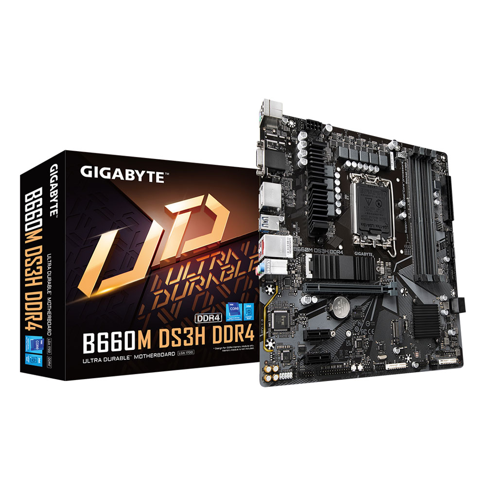 Gigabyte B660M DS3H DDR4 Micro-ATX  - Carte mère Gigabyte - 0