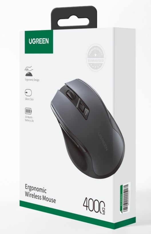 UGREEN MU006 Ergonomic - Souris PC UGREEN - Cybertek.fr - 1