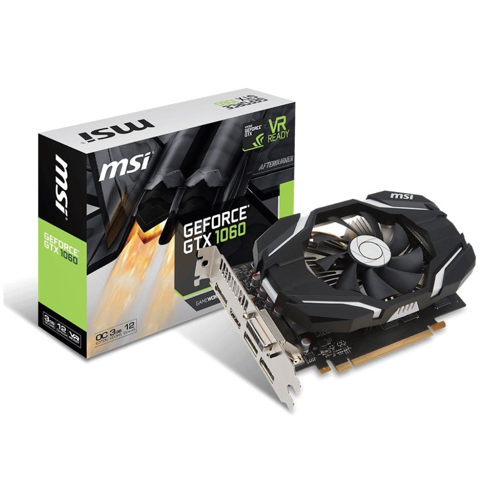 MSI GTX 1060 3G OC  - Carte graphique MSI - Cybertek.fr - 0