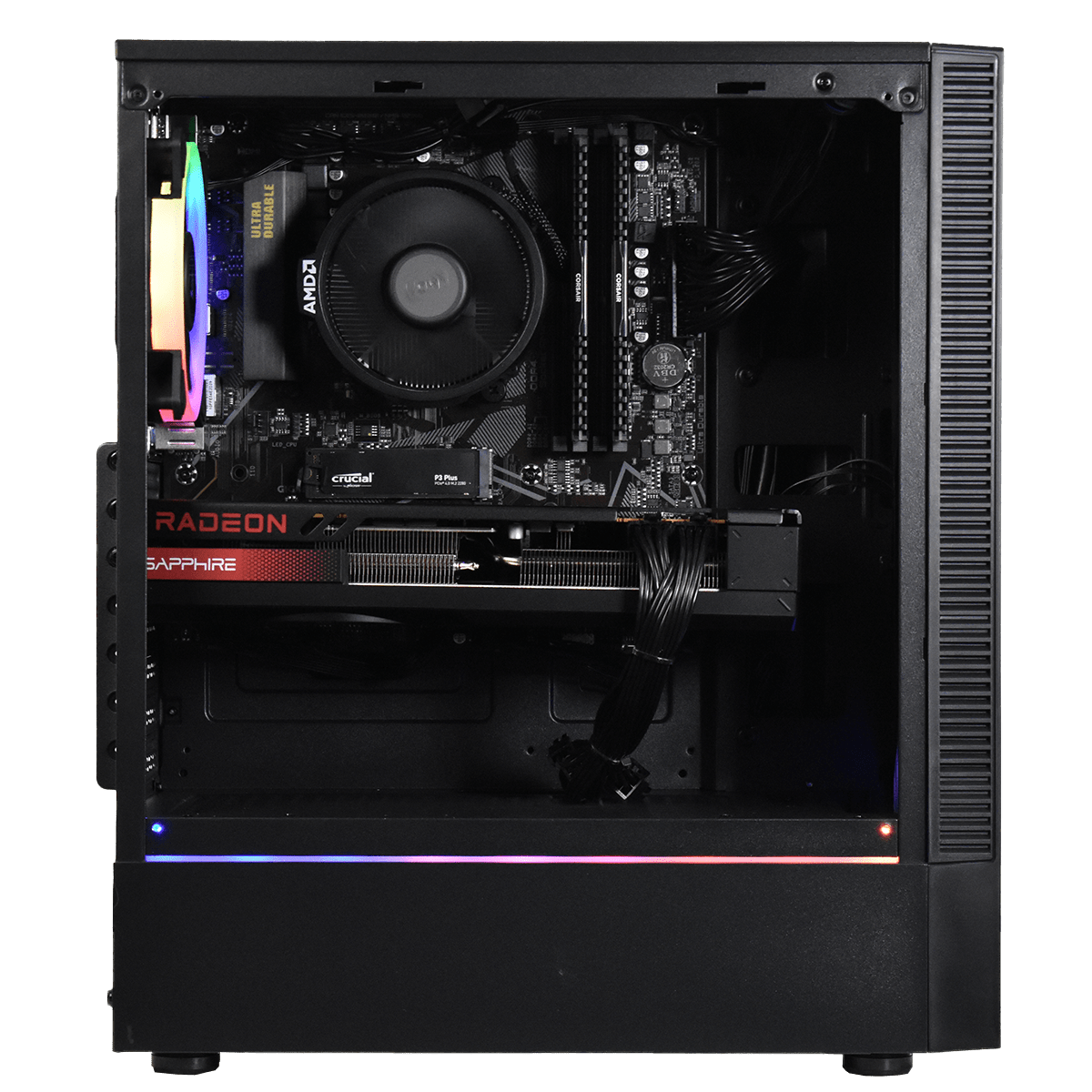 Cybertek PONY - R5-5600X/7800XT/32Go/1To (0125) (PCG-10602426) - Achat / Vente PC Fixe sur Cybertek.fr - 1