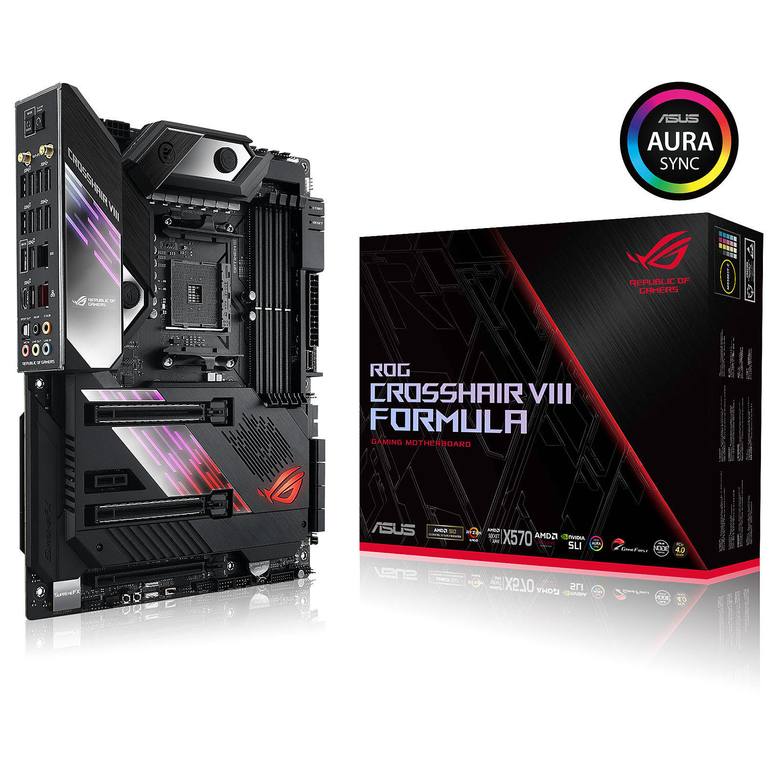 Asus ROG CROSSHAIR VIII FORMULA ATX  - Carte mère Asus - 0