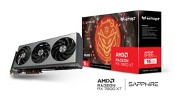 Carte graphique Sapphire Nitro+ Radeon RX 7800 XT GAMING OC 16GB	 Cybertek