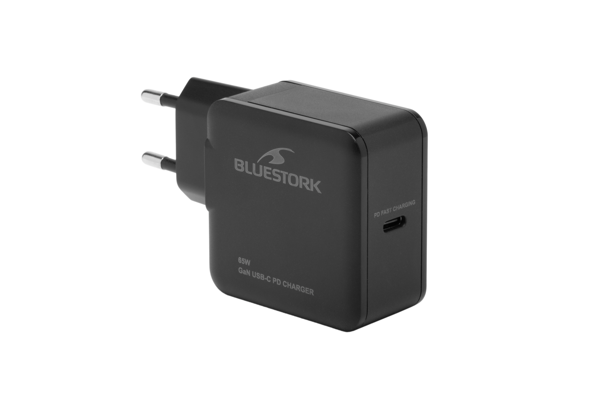 GAN TECH 65W - USB-C/Noir - Accessoire PC portable Bluestork - 1