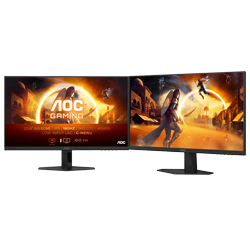 Ecran PC AOC 2 x 24G4XE - 24" FHD 180Hz IPS 1ms HDR Compatible G-SYNC Cybertek