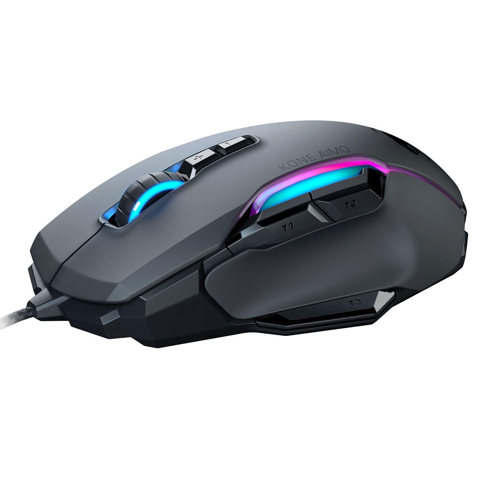 Roccat KONE AIMO Noire Remastered - Souris PC Roccat ...