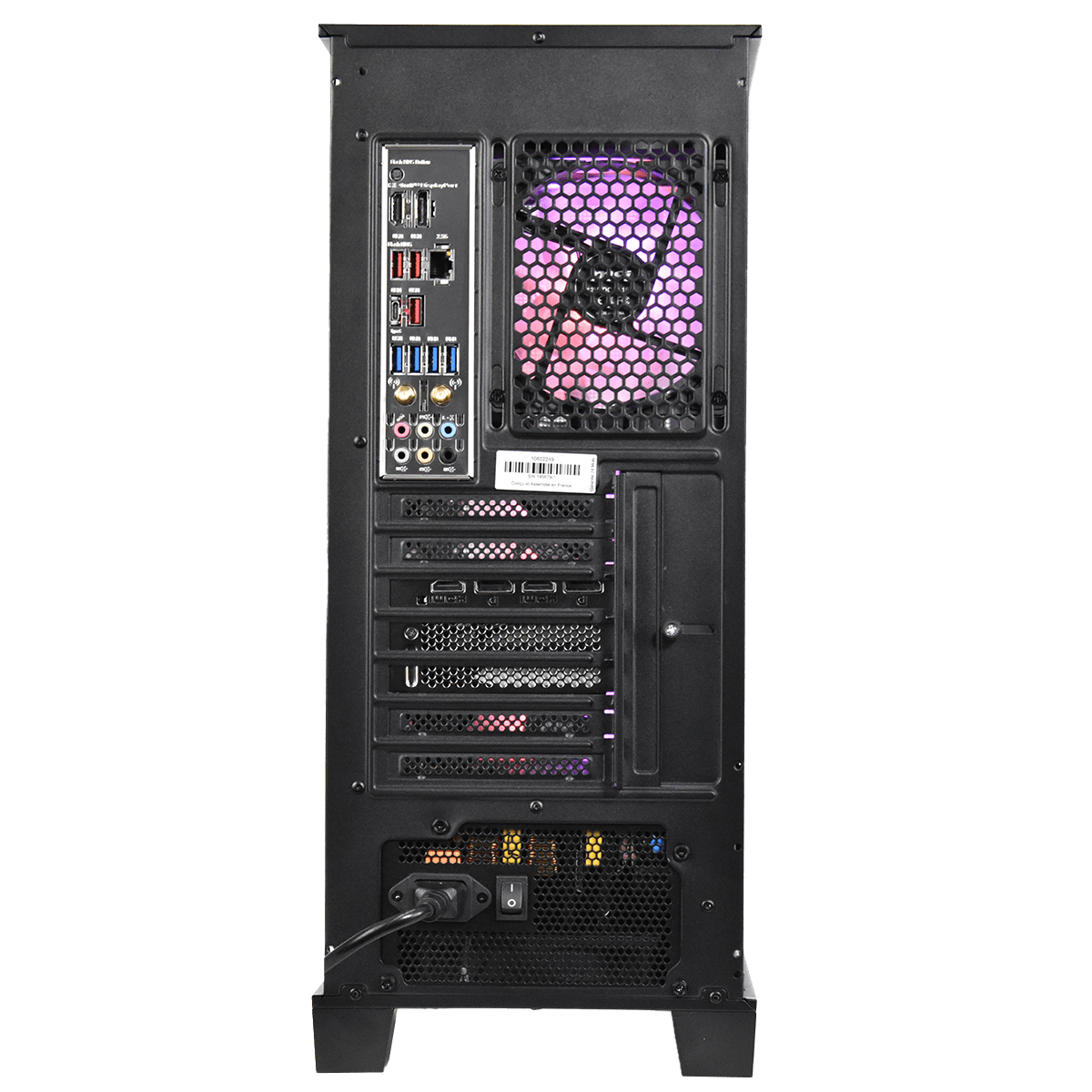 Cybertek 06_BlackCyber - R7-7800X3D/4080S/32Go/1To/Wifi (PCG-10602249) - Achat / Vente PC Fixe sur Cybertek.fr - 4