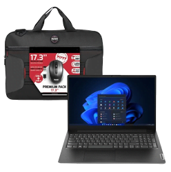 PC portable Lenovo V15 G4 15.6" FHD/i5-13420H/8Go/256Go/W11 + Premium Pack Sacoche 15.6" et Souris sans fil Cybertek