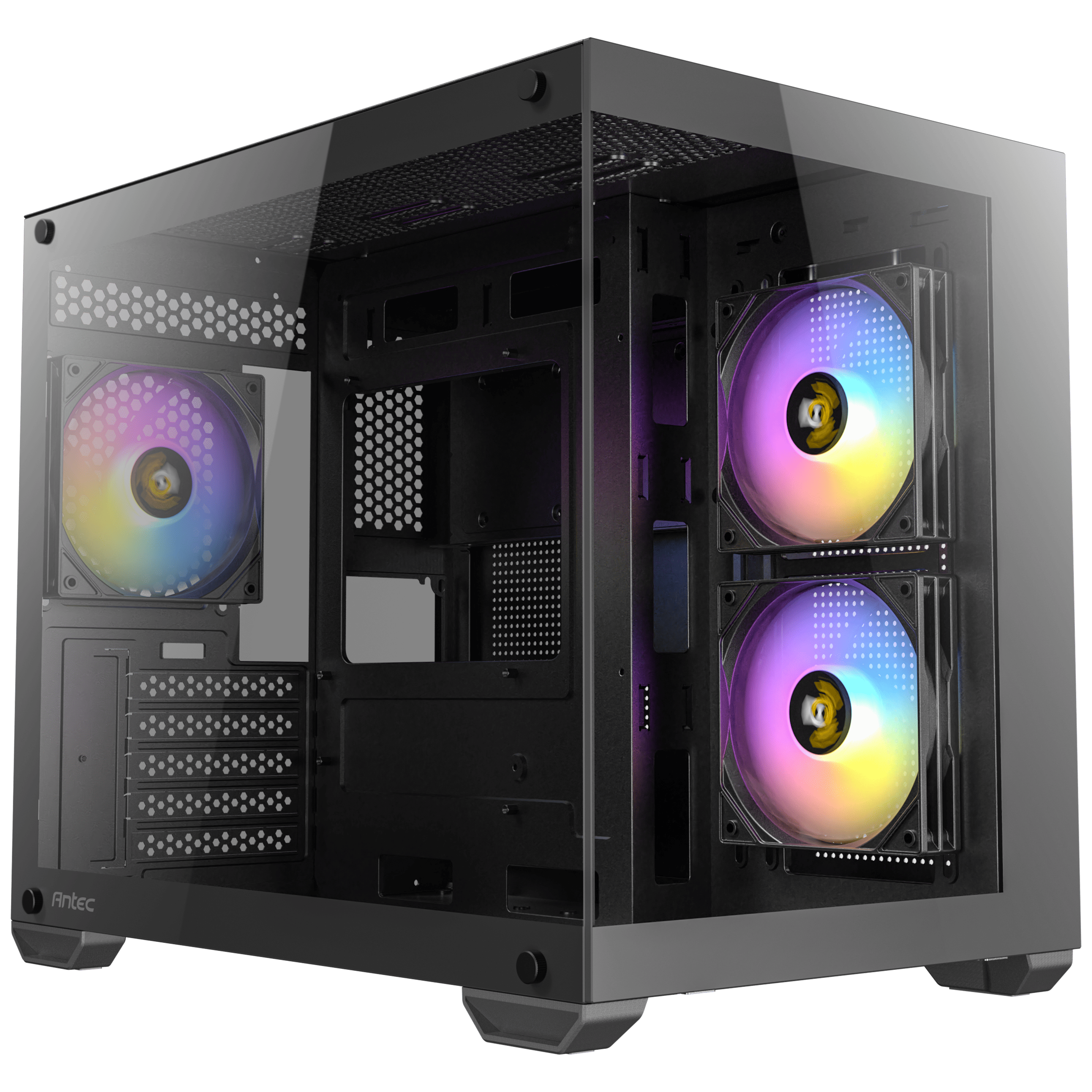 Boîtier PC Antec CX600M ARGB - mT/Sans Alim/Micro-ATX - Noir Cybertek