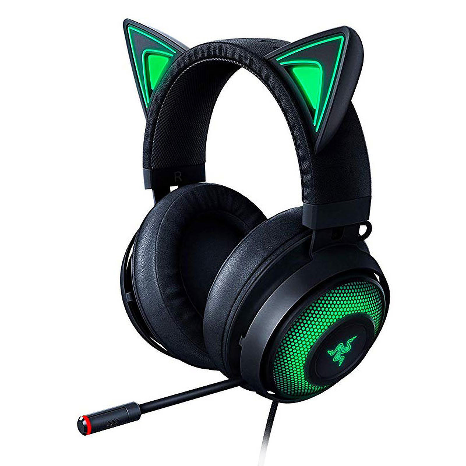 Razer Kraken Kitty Edition Stereo Noir - Micro-casque - 0