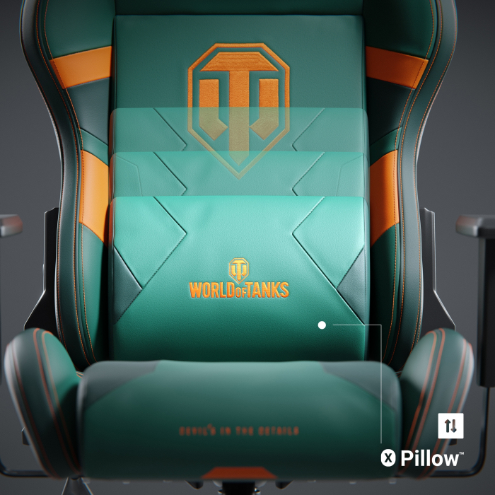 Diablo Chairs  X-One 2.0 Vert - Siège PC Gamer - Cybertek.fr - 3