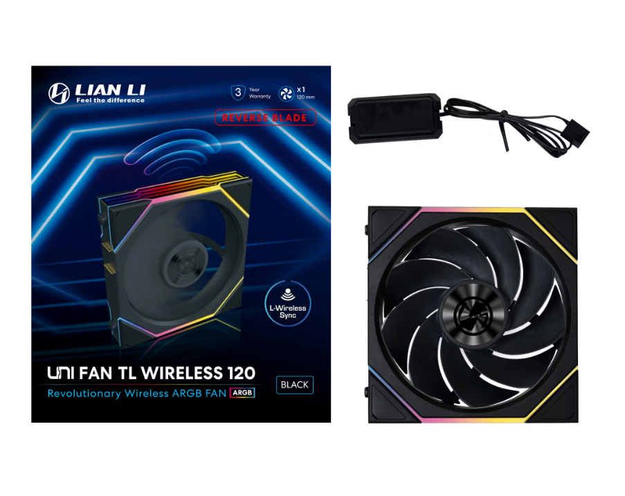 Lian-Li UNI FAN TL Ss fil ARGB PWM RB - Ventilateur boîtier - 7