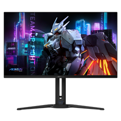 image produit Gigabyte AORUS FO32U - 32" OLED 4K 165Hz 0.03ms Pivot KVM USB-C Cybertek