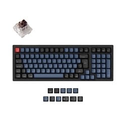 image produit Keychron K4 PRO QMK RGB - Sans fil - 96% - Switch Marron Cybertek