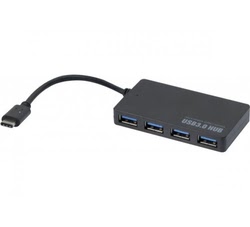 image produit  USB Type C - 4x USB A 3.0 Cybertek