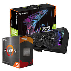 Kit Upgrade PC  Pack R9-5950X + AORUS RTX3080 TI MASTER 12G LHR Cybertek