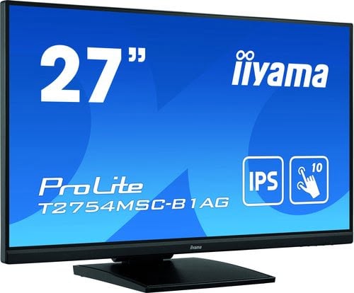 Iiyama 27"  T2754MSC-B1AG - Ecran PC Iiyama - Cybertek.fr - 1