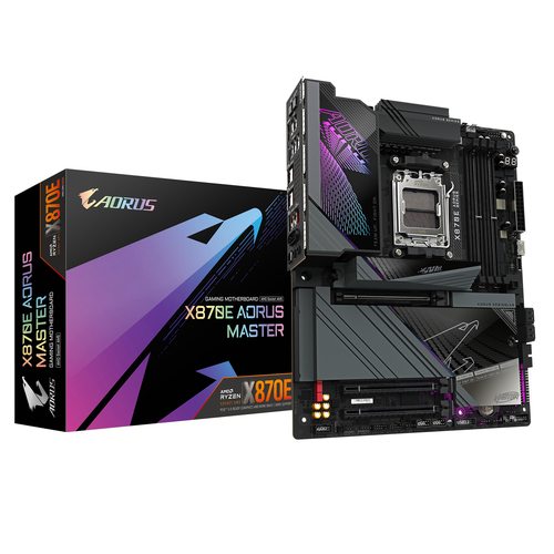 Gigabyte X870E AORUS MASTER E-ATX  - Carte mère Gigabyte - 0