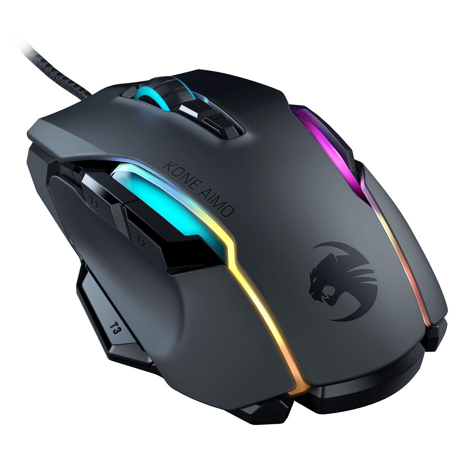 Roccat KONE AIMO Noire Remastered - Souris PC Roccat - Cybertek.fr - 4