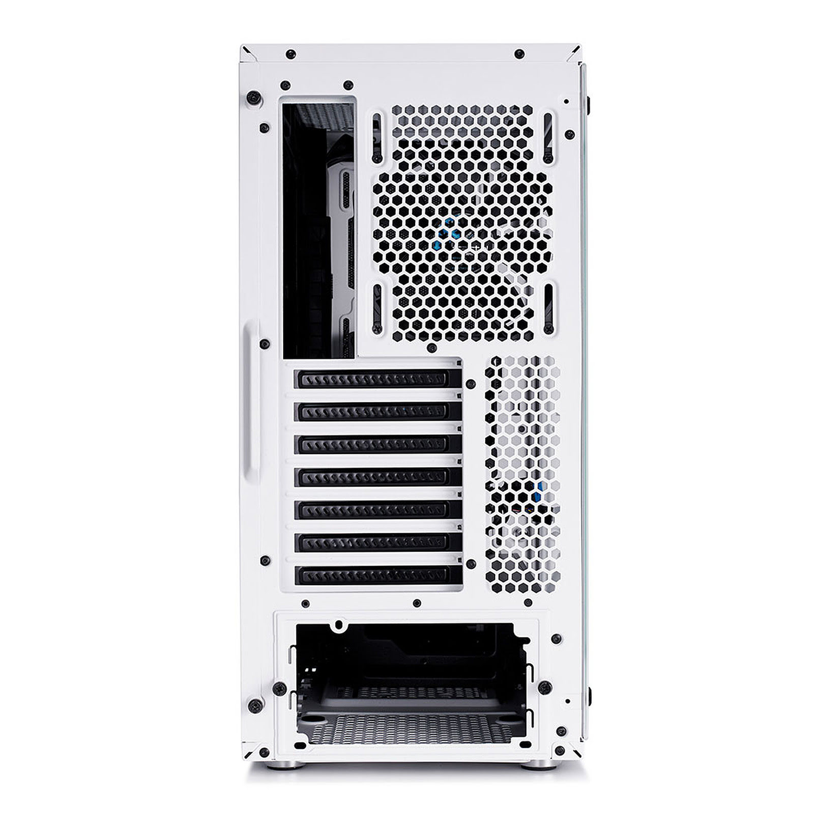 Fractal Design Meshify C White TG Blanc - Boîtier PC - 1