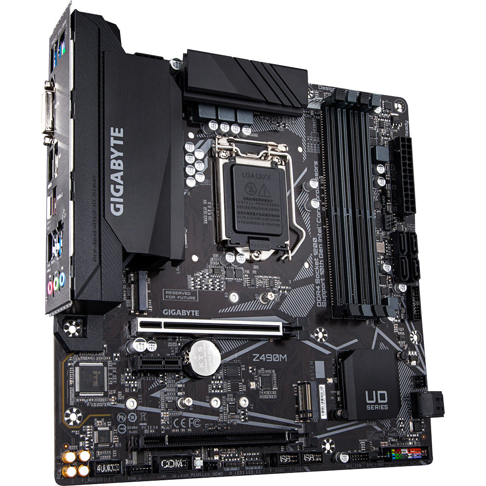 Gigabyte Z490M Micro-ATX  - Carte mère Gigabyte - Cybertek.fr - 4