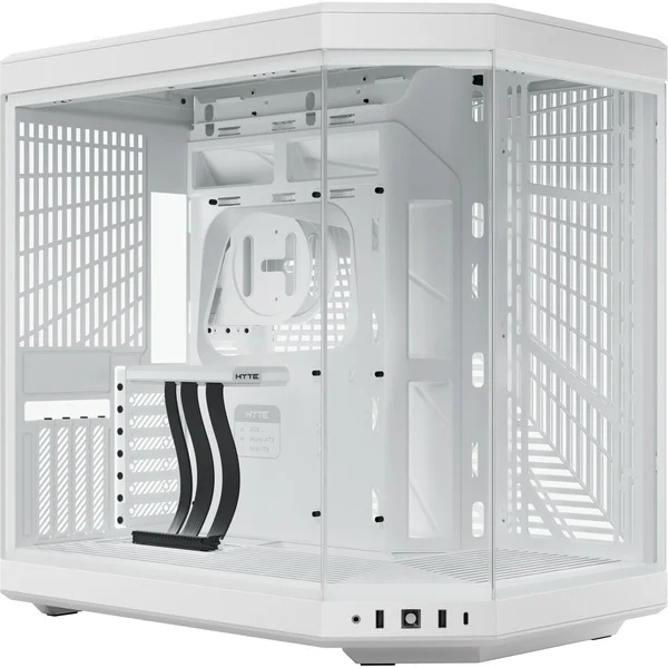 Hyte MT/Sans Alim/E-ATX Blanc - Boîtier PC Hyte - Cybertek.fr - 0