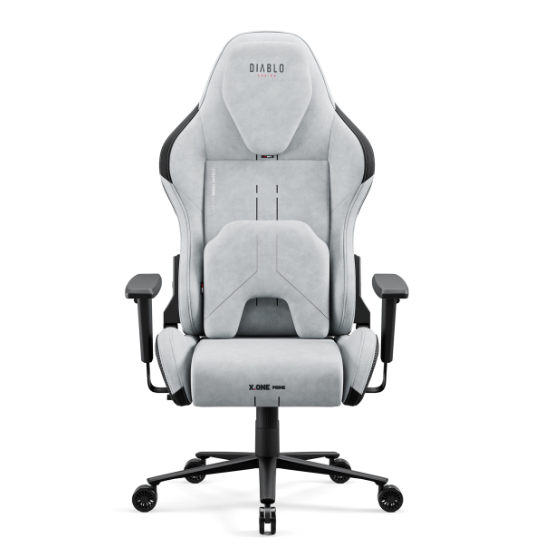 Diablo Chairs  X-One Prime Gris - Siège PC Gamer - Cybertek.fr - 1