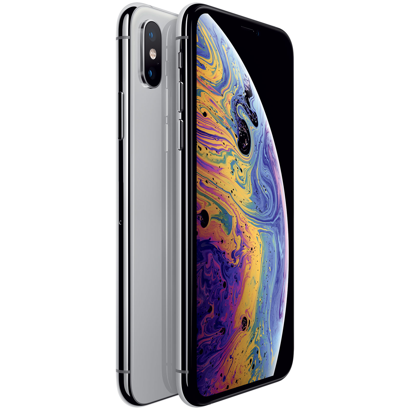 Apple iPhone XS 64Go Argent - Téléphonie Apple - Cybertek.fr - 0