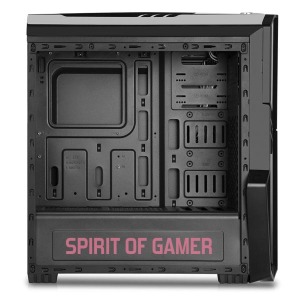 Spirit Of Gamer ROGUE II RED Rouge - Boîtier PC Spirit Of Gamer - 2