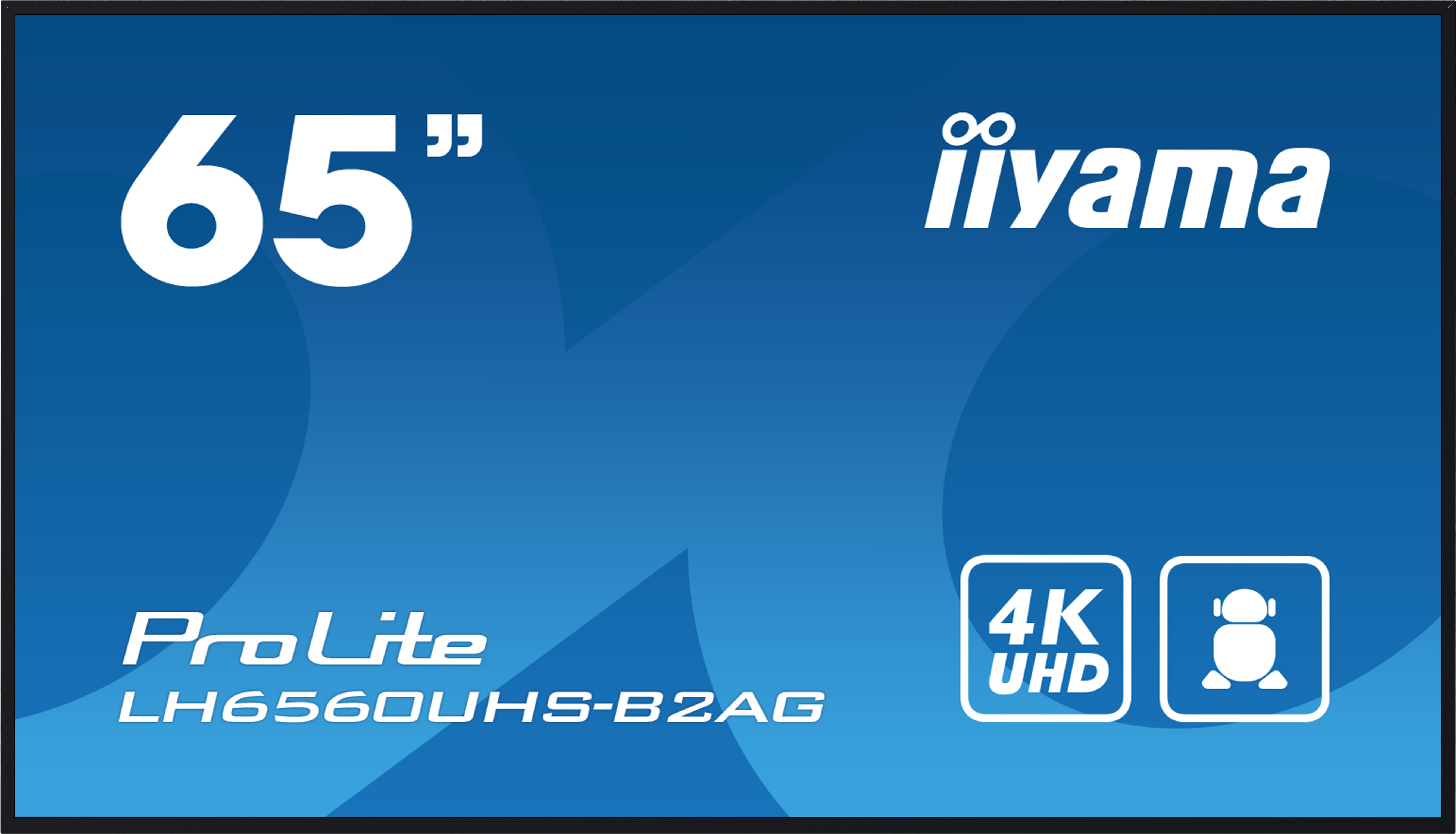 Iiyama ProLite LH6560UHS-B2AG - 65" 4K VA WiFi Android (LH6560UHS-B2AG) - Achat / Vente Affichage dynamique sur Cybertek.fr - 0