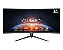 image produit MSI MAG342CQPV - 34" CURVE 100Hz UWQHD 1ms Adaptive Sync Cybertek