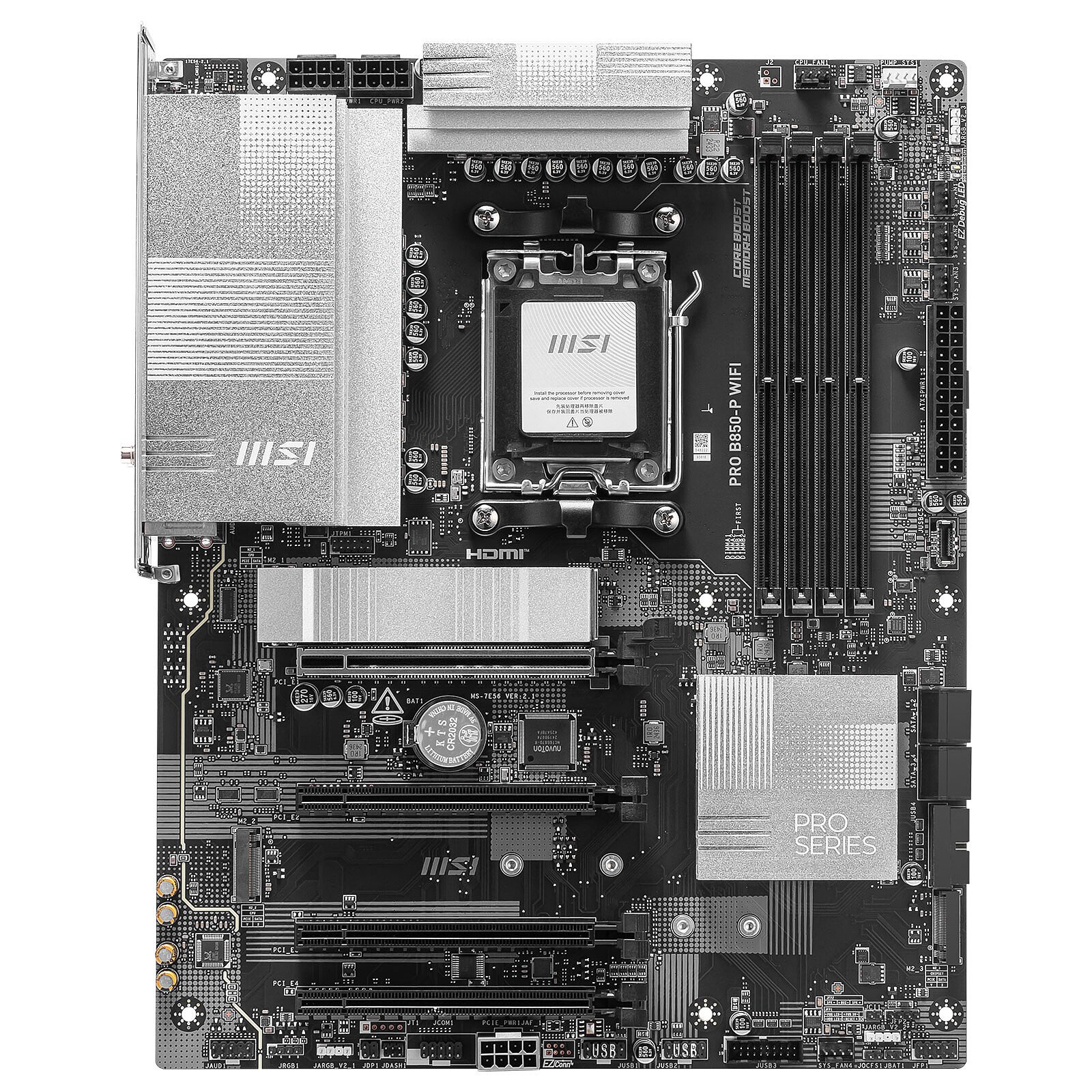 MSI PRO B850-P WIFI ATX  - Carte mère MSI - Cybertek.fr - 2